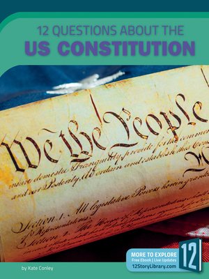 cover image of 12 Questions about the US Constitution